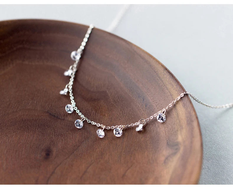 Paved Round necklace