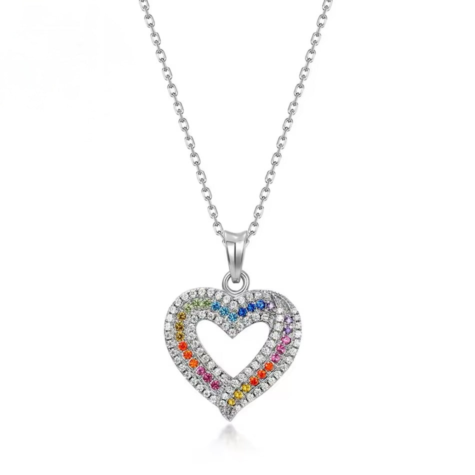 Blushing Heart Necklace