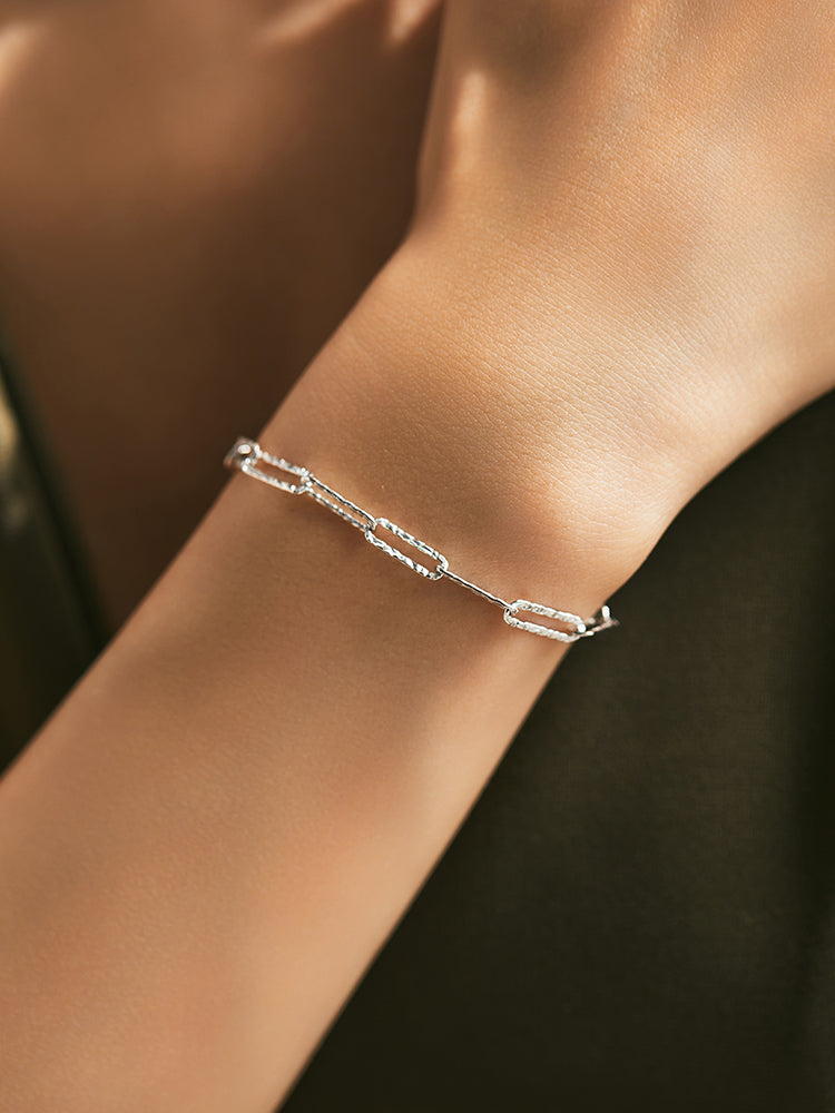 Silver Link Bracelet