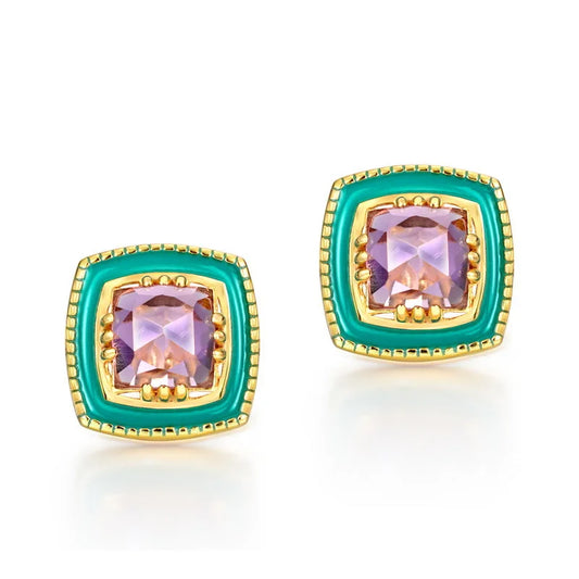 Royal Amethyst Earrings