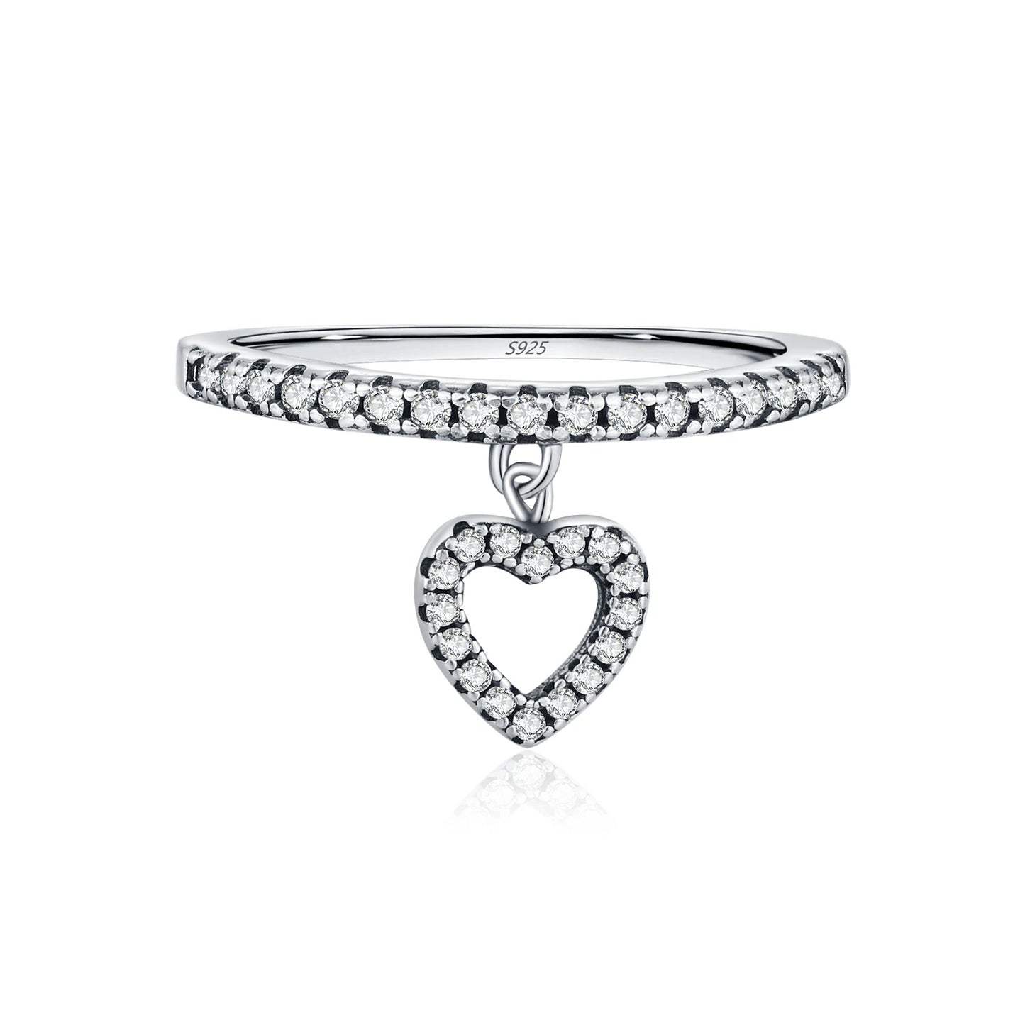 Heart Charm Ring